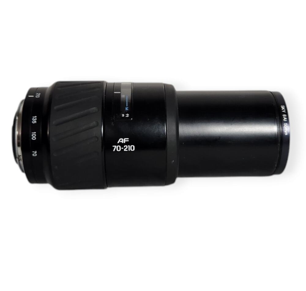 Minolta Maxxum AF 70MM-210MM 1:35 (22) -4.5 Sky (IA) 55MM Lens Tested Pre-owned